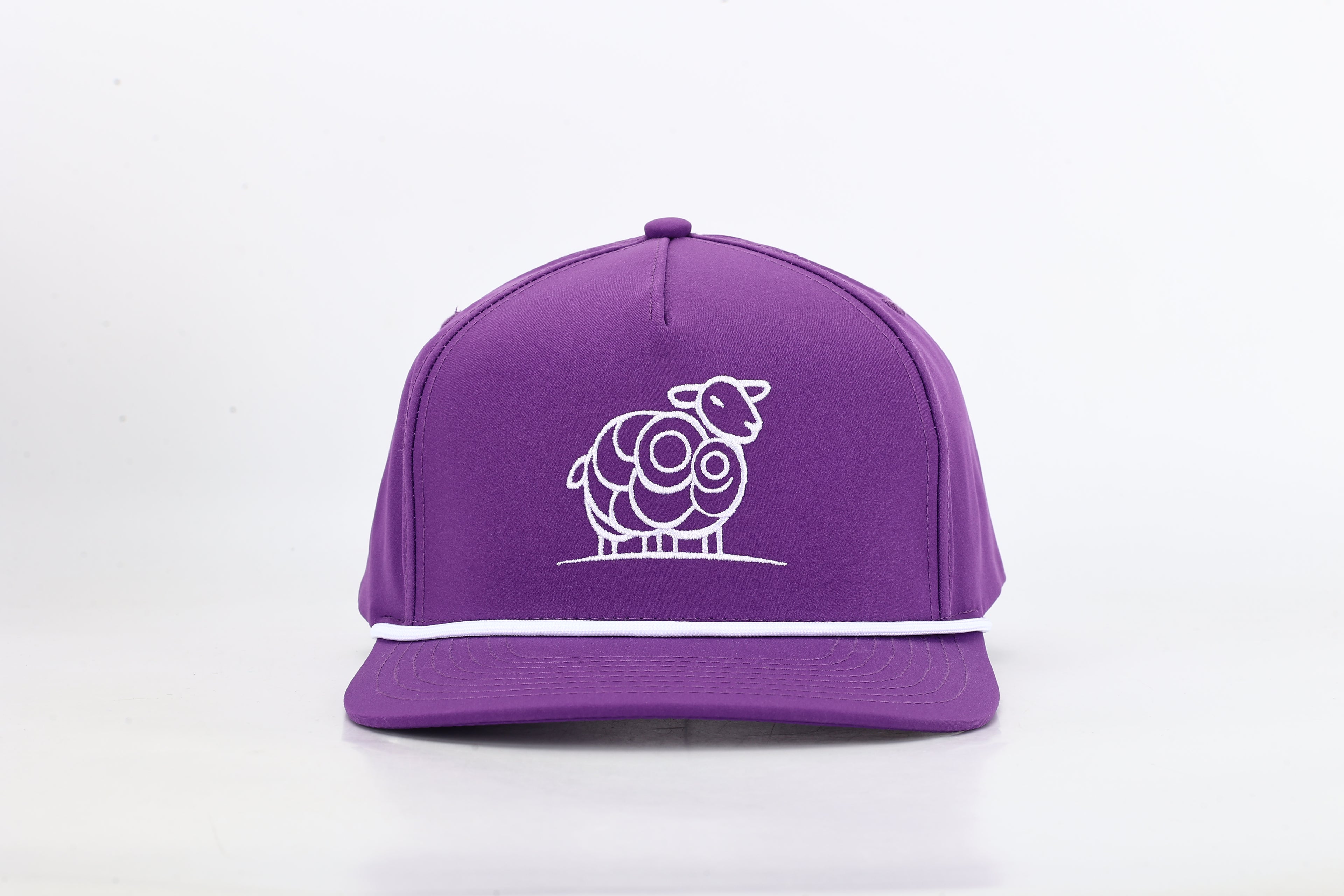 Purple Rope Hat