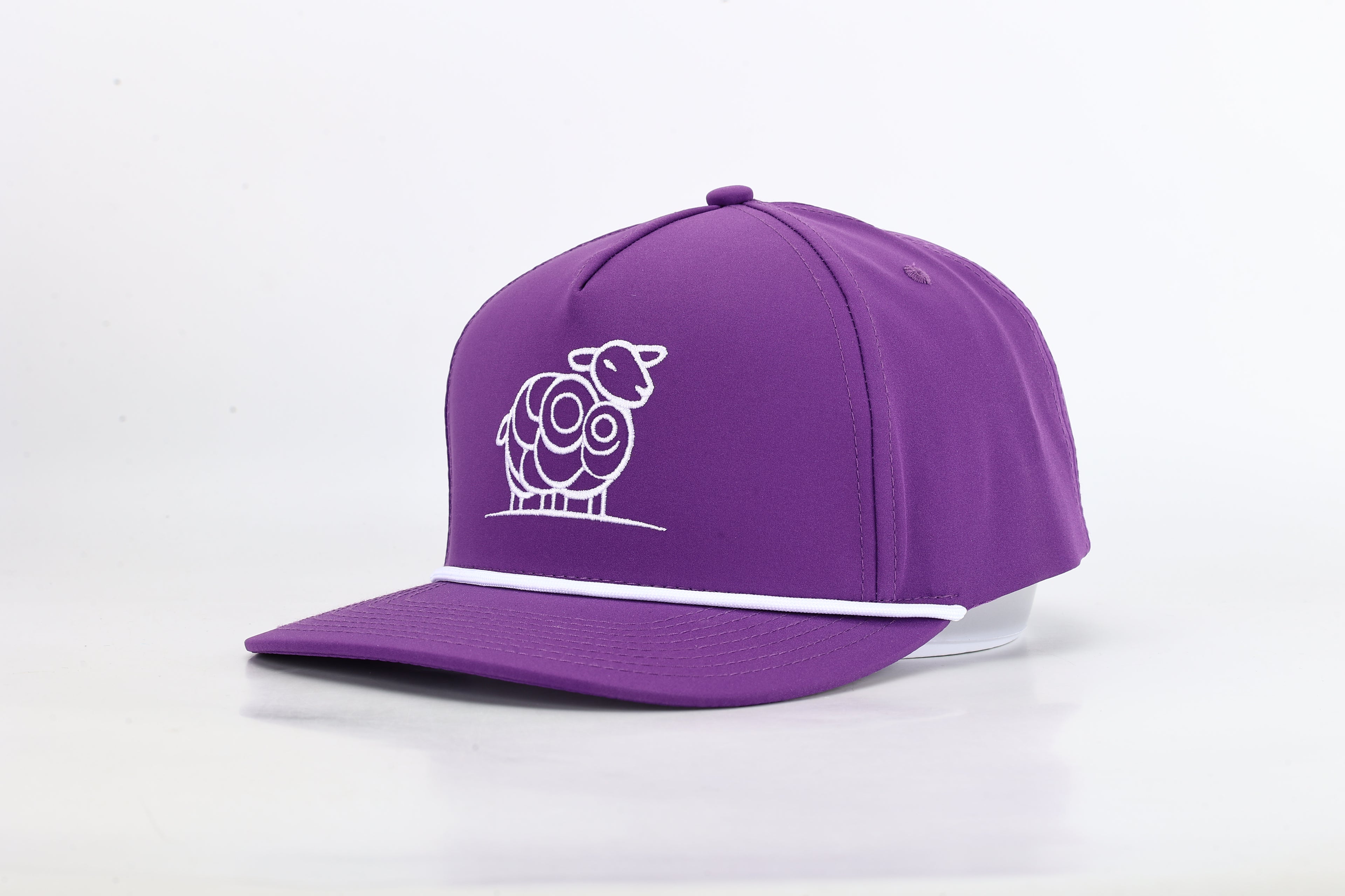 Purple Rope Hat