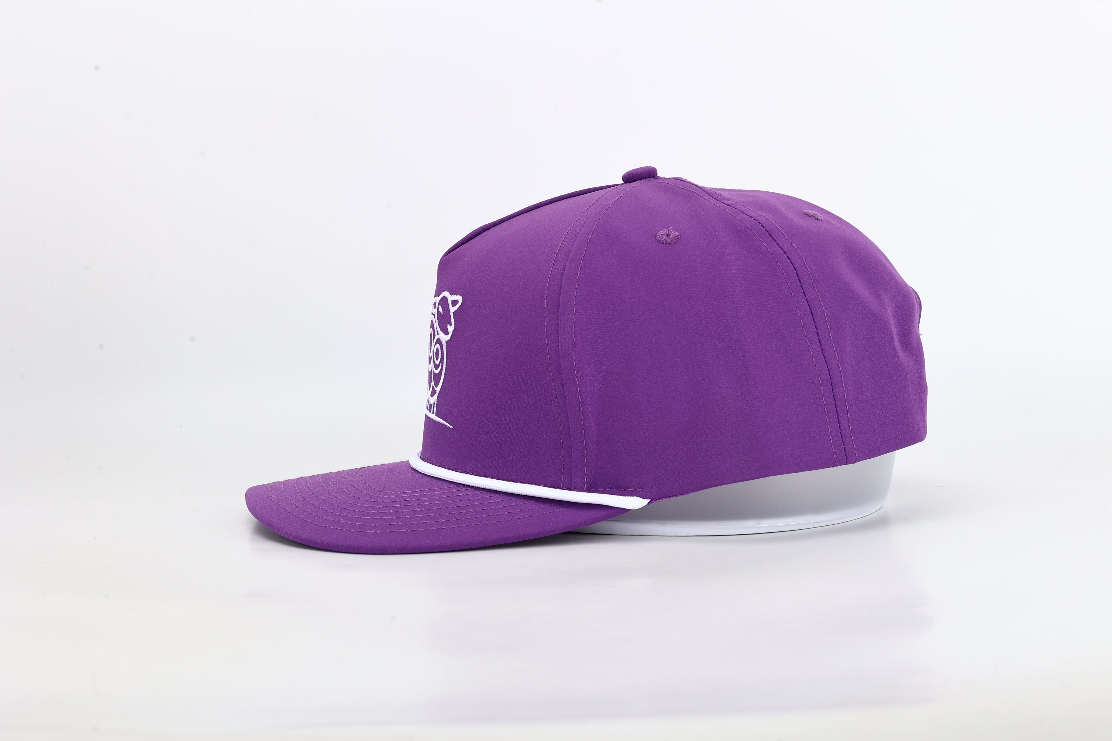 Purple Rope Hat