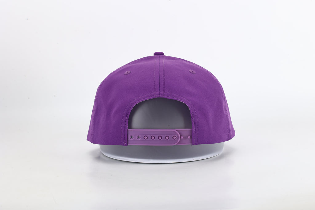 Purple Rope Hat
