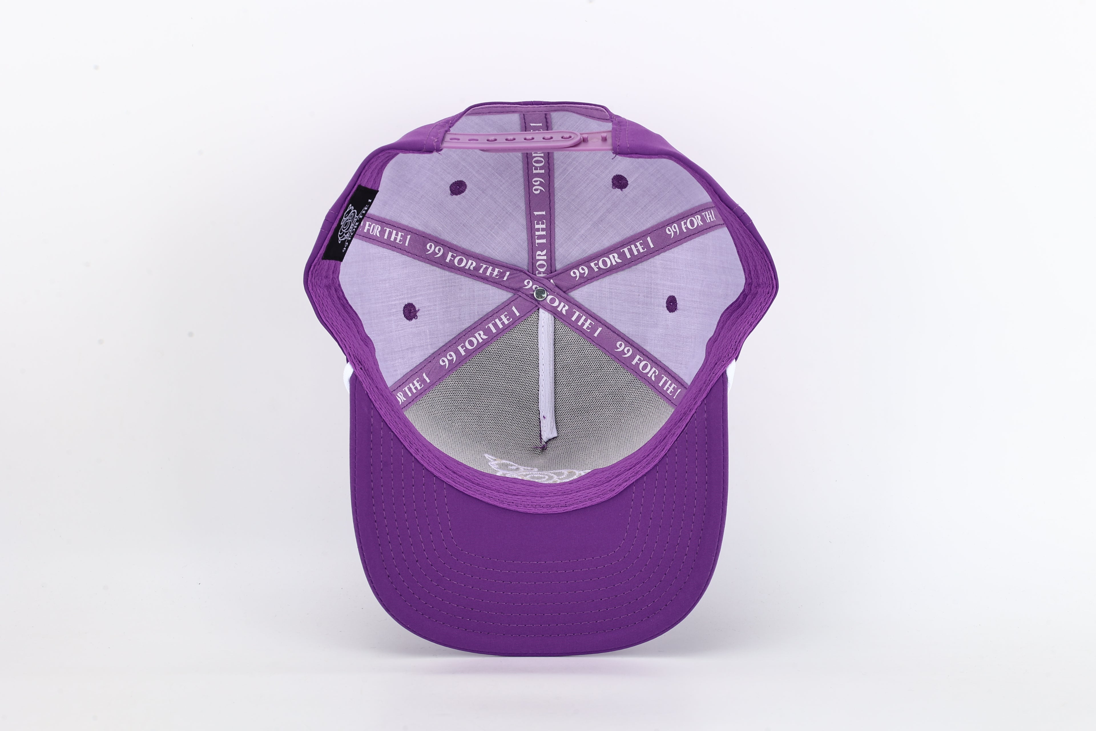 Purple Rope Hat