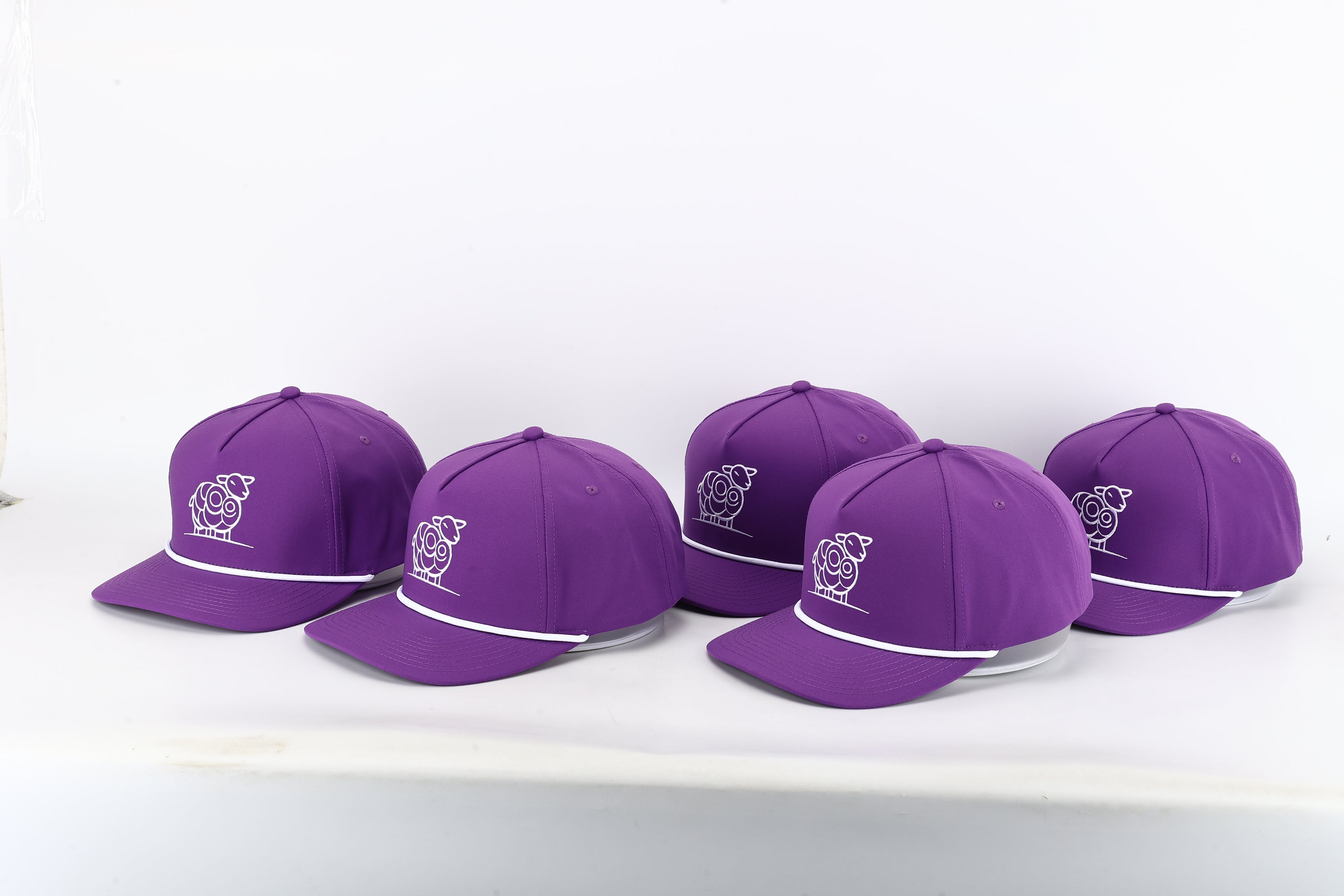 Purple Rope Hat
