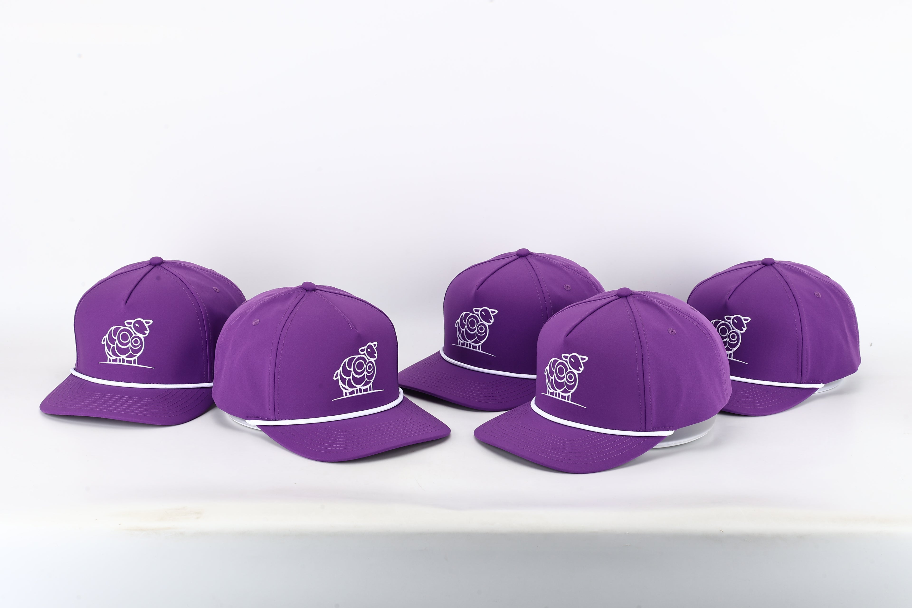 Purple Rope Hat